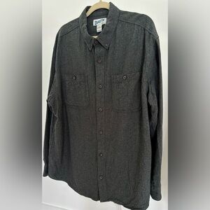 Duluth Long sleeve casual shirt. XXL Heather Gray.